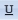 JCE HTML icone underline