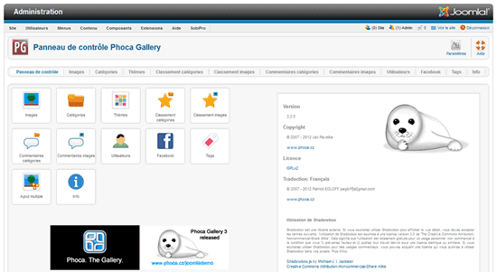 phoca galerie joomla mini