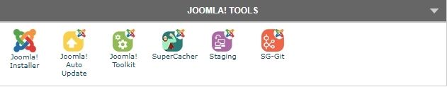 Joomla Tools Staging Siteground