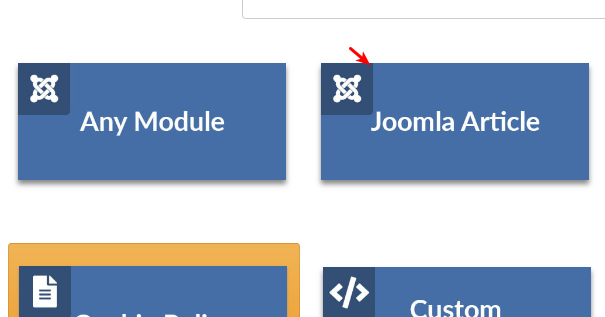 08 select joomla article content type