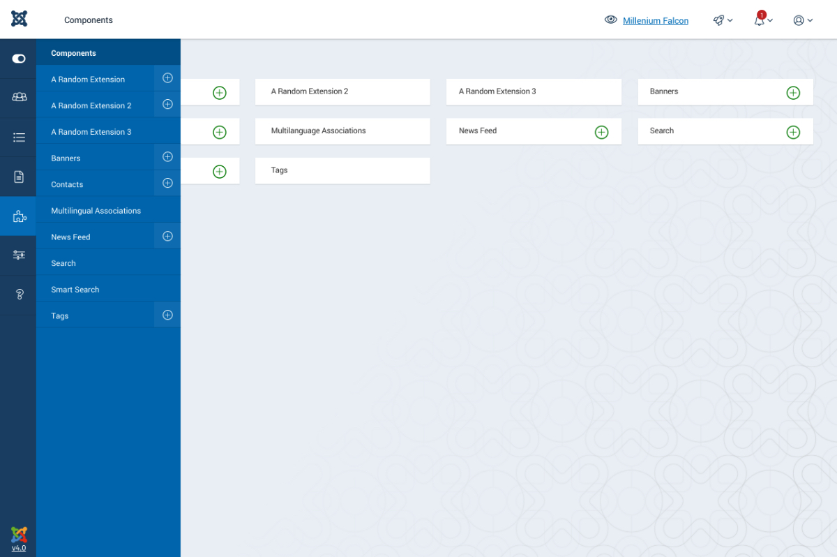 components joomla 4