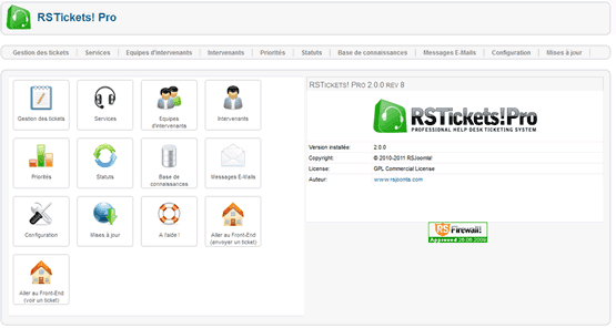 rsticketspro admin mini