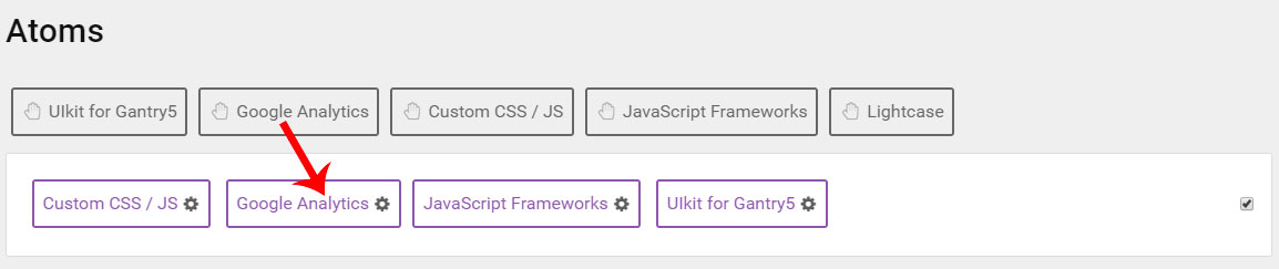 RGPD Google Analytics activation atom