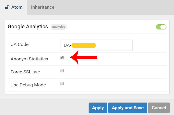 RGPD Google Analytics statistiques anonymes