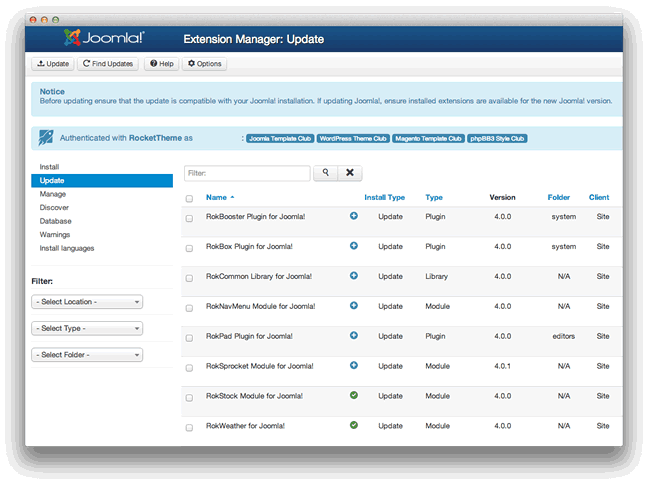 rokupdater update manager