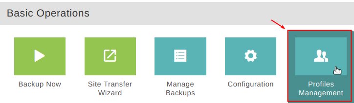 01 basic operations profile management