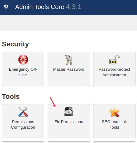 07 click fix permissions