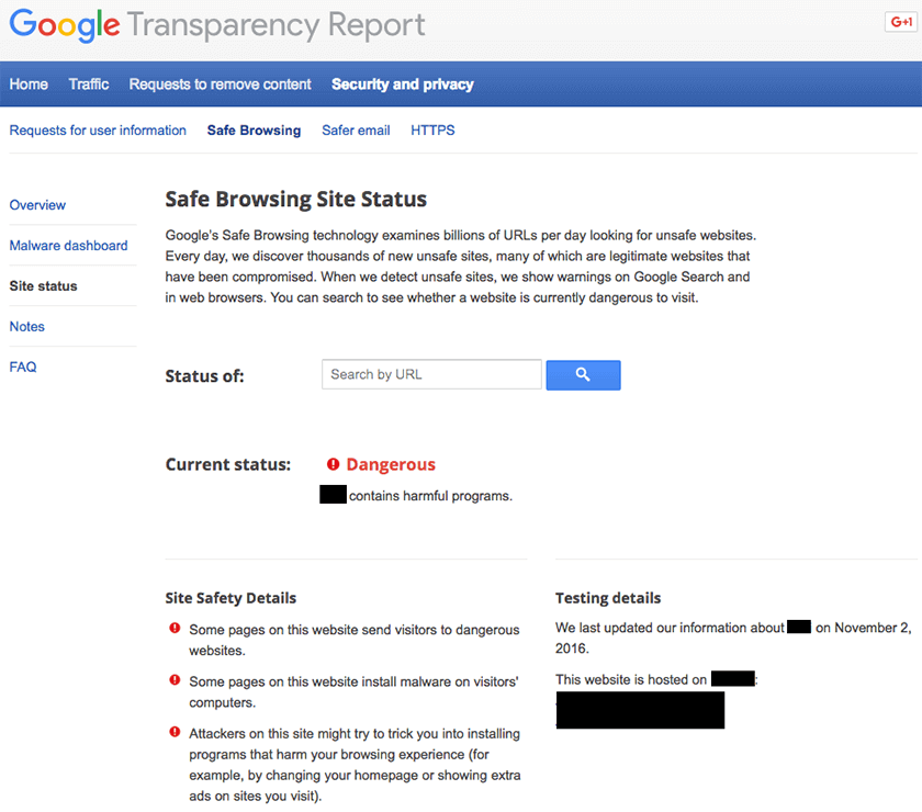 17 sucuri a joomla google transparency report2