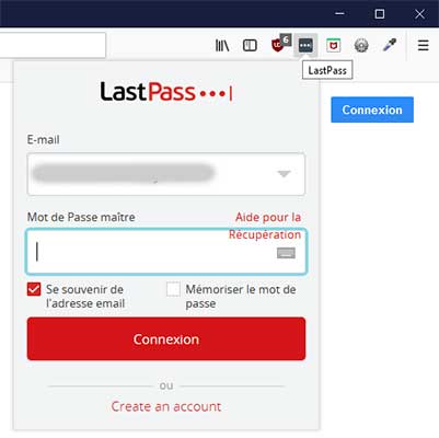 test piratage stockage mots de passe LastPass