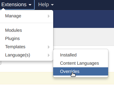 02 extensions languages overrides
