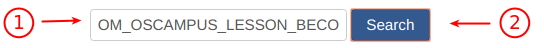 06 paste the string click search