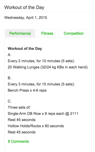 invictus workout of the day image 2