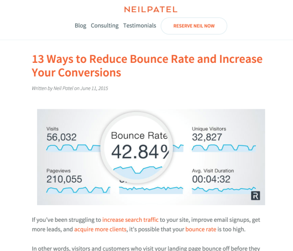 reduce bounce rate increase conversion 600x515