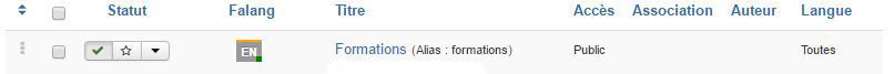falang back end joomla controle oubli traduction