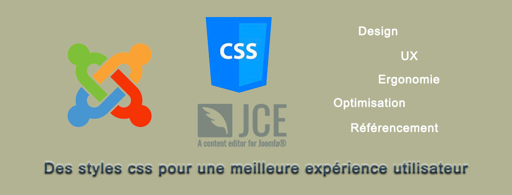 Styles css Joomla JCE