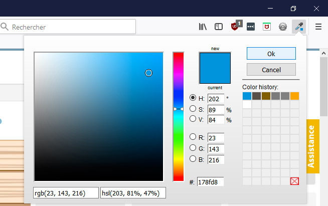 addon colorzilla firefox