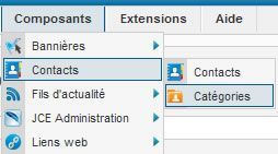 section categorie joomla