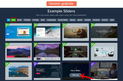 smart slider bibliotheque free